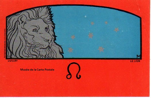 Carte postale d'Henri Meunier (série Zodiaque) éditeur Dietrich.